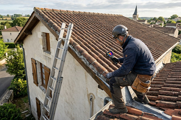 Recherche de fuite et urgence étanchéité toiture